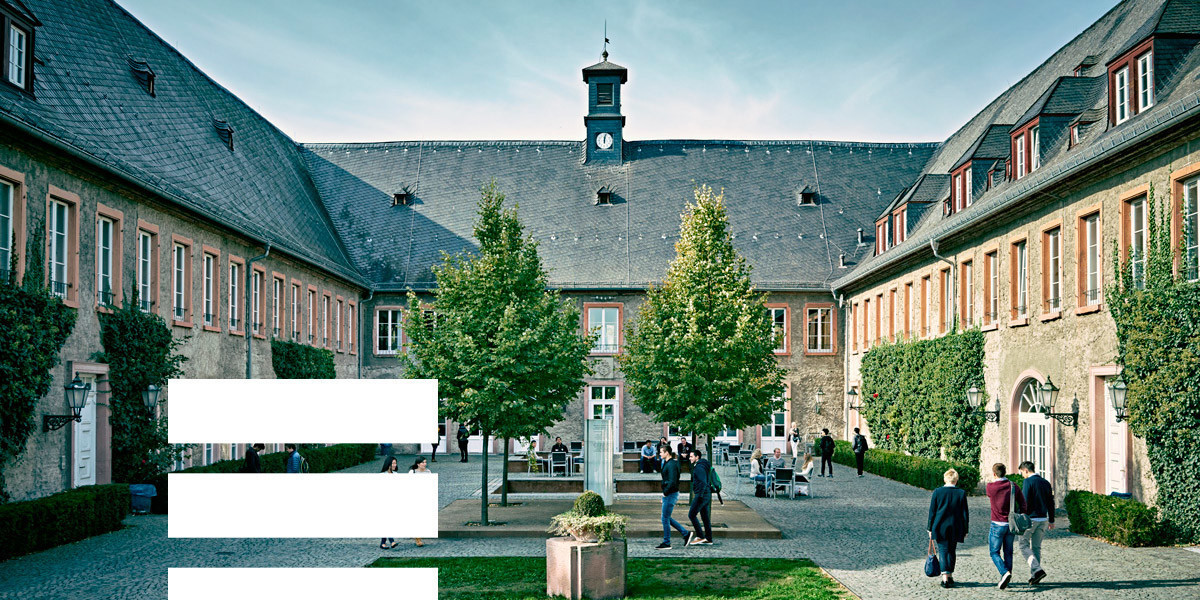 Hauptcampus der EBS in Oestrich-Winkel in Deutschland