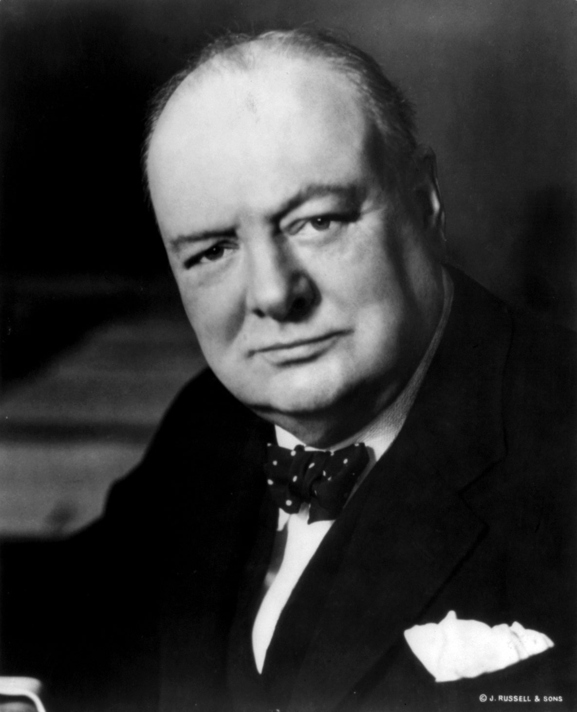 Foto von Sir Winston Leonard Spencer-Churchill