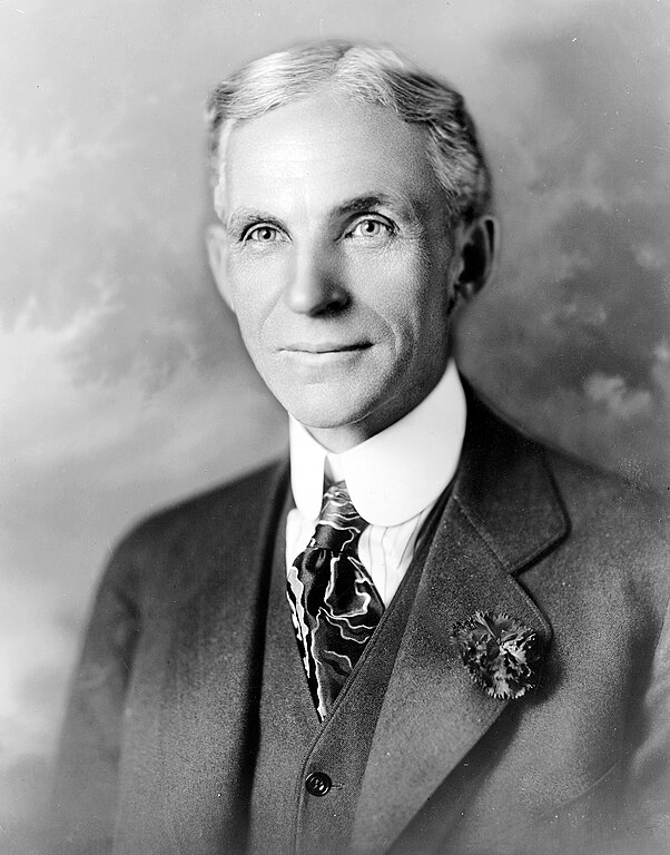 Foto von Henry Ford in 1919
